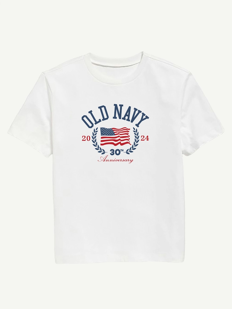 Heritage 2024 Flag Graphic T-Shirt For Kids