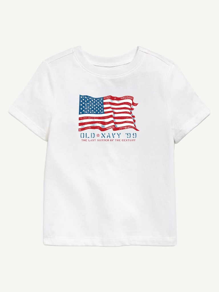 Heritage 1999 Flag Graphic T-Shirt For Toddler