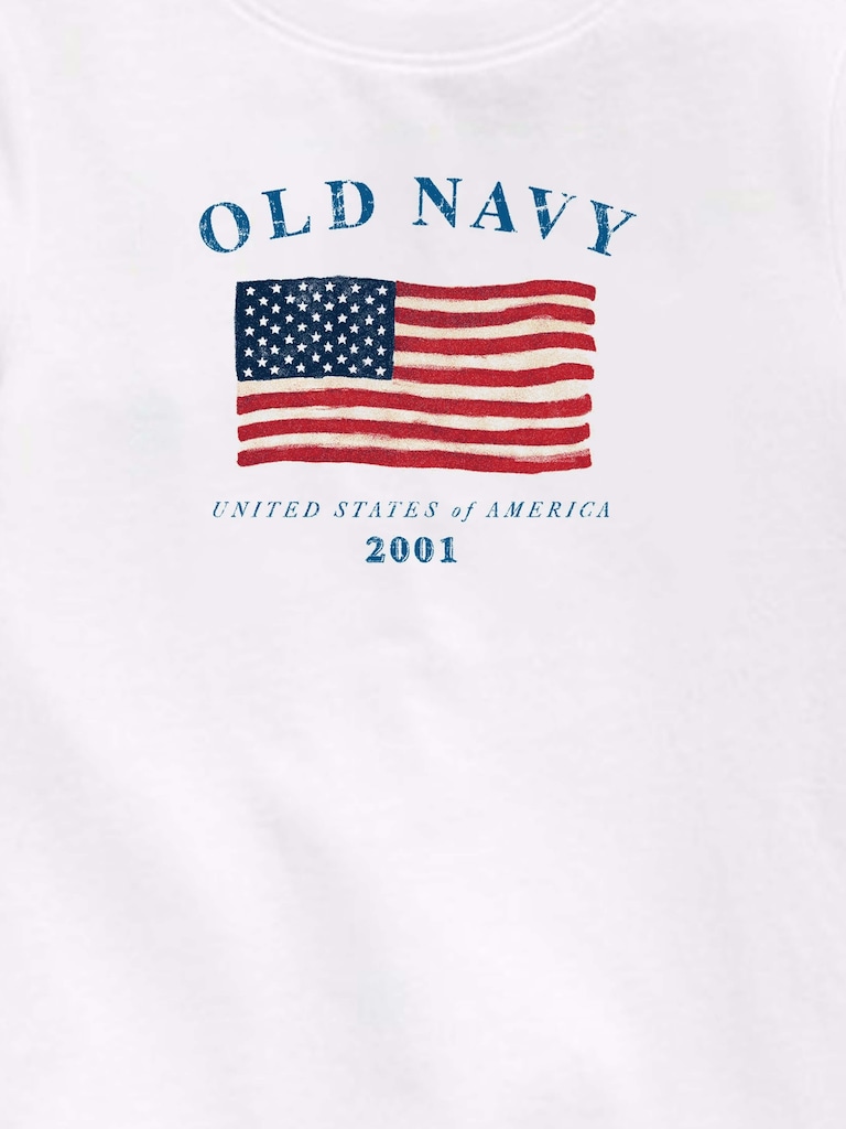 Heritage 2001 Flag Graphic T-Shirt For Toddler