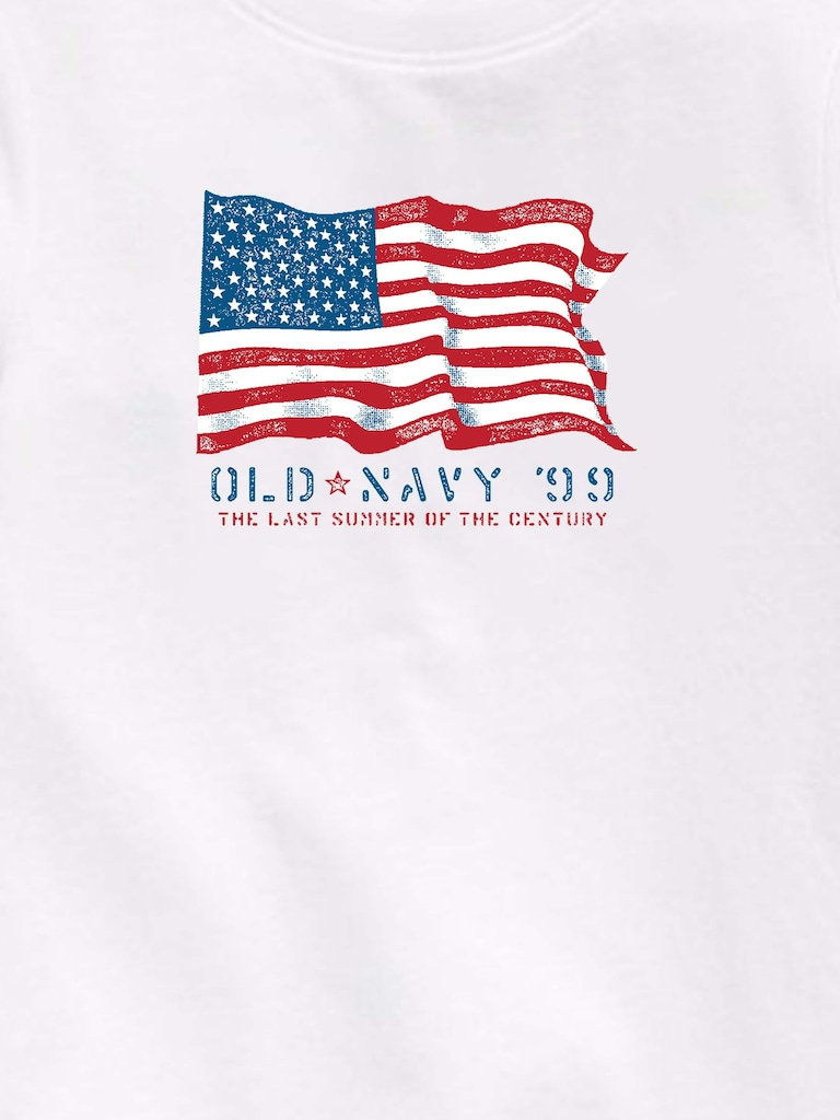 Heritage 1999 Flag Graphic T-Shirt For Toddler