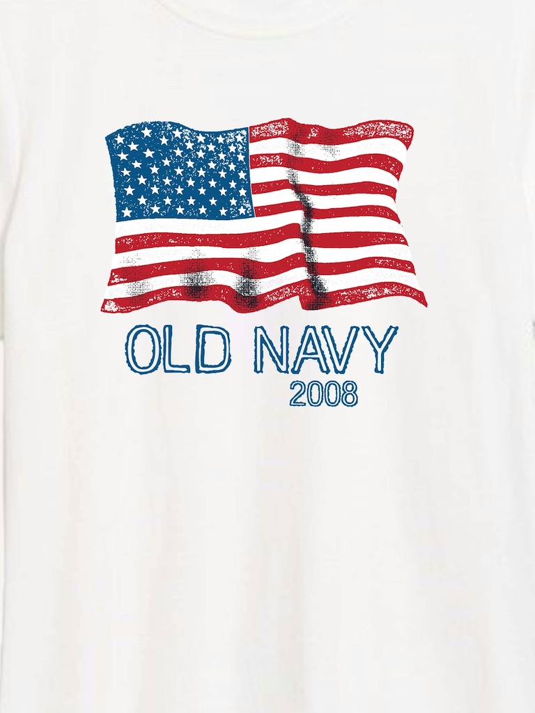 Heritage 2008 Flag Graphic T-Shirt For Women