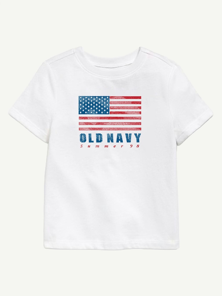 Heritage 1998 Flag Graphic T-Shirt For Toddler