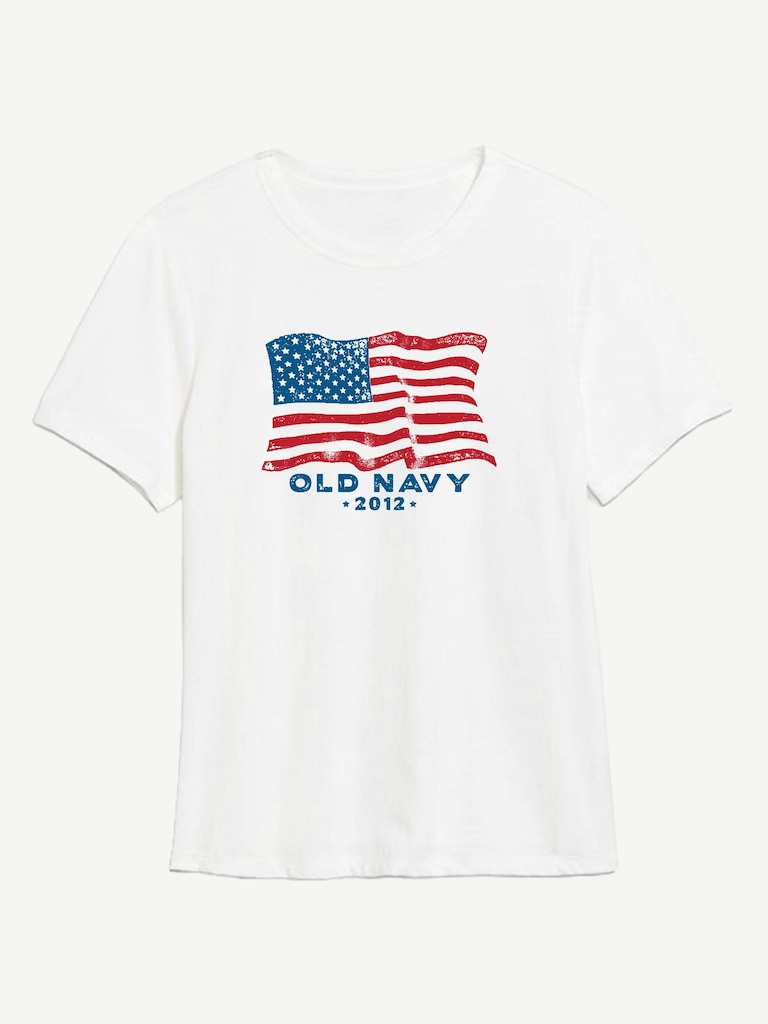 Heritage 2012 Flag Graphic T-Shirt For Women