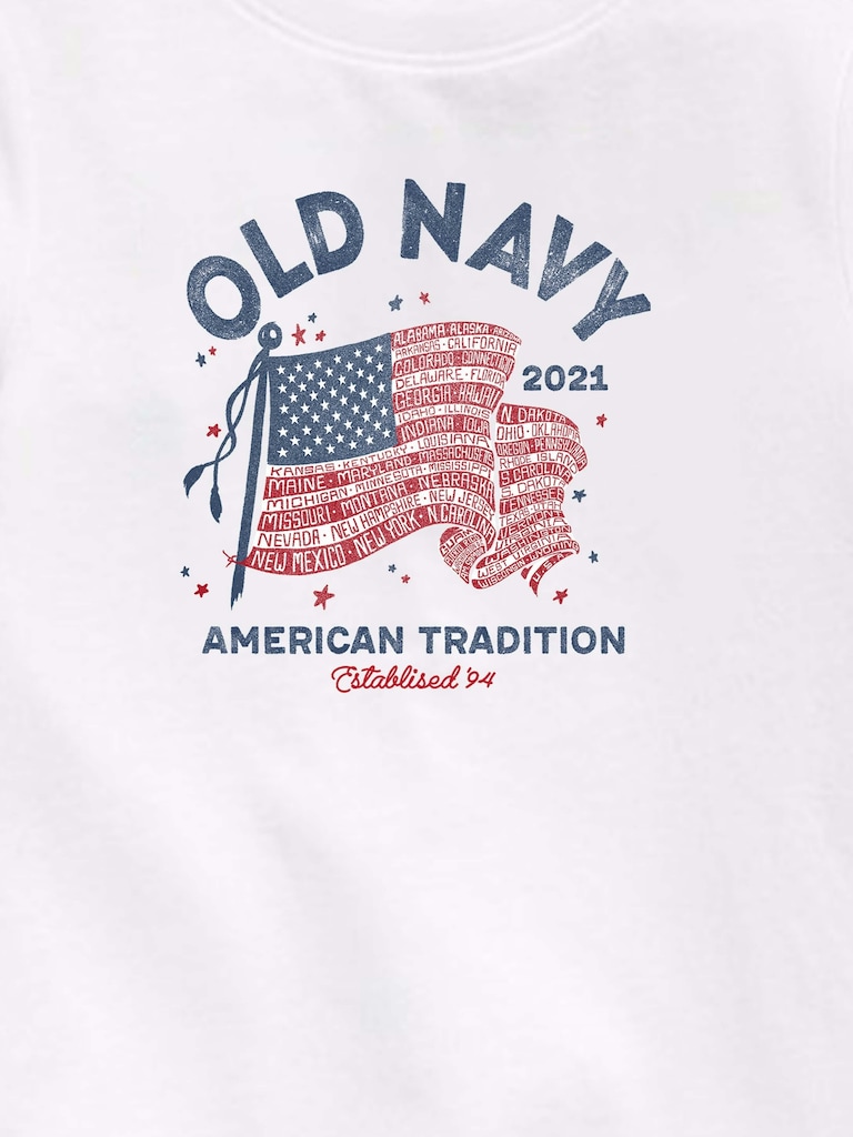 Heritage 2021 Flag Graphic T-Shirt For Toddler