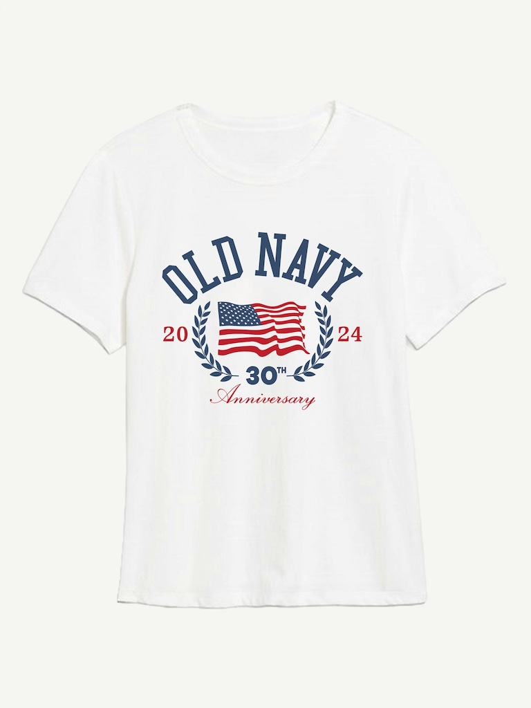 Heritage 2024 Flag Graphic T-Shirt For Women
