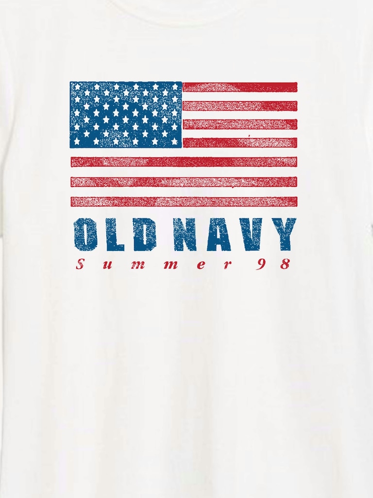 Heritage 1998 Flag Graphic T-Shirt For Women