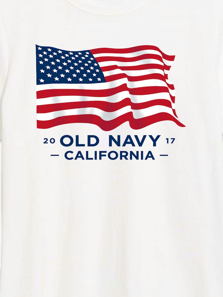 Heritage 2017 Flag Graphic T-Shirt For Women