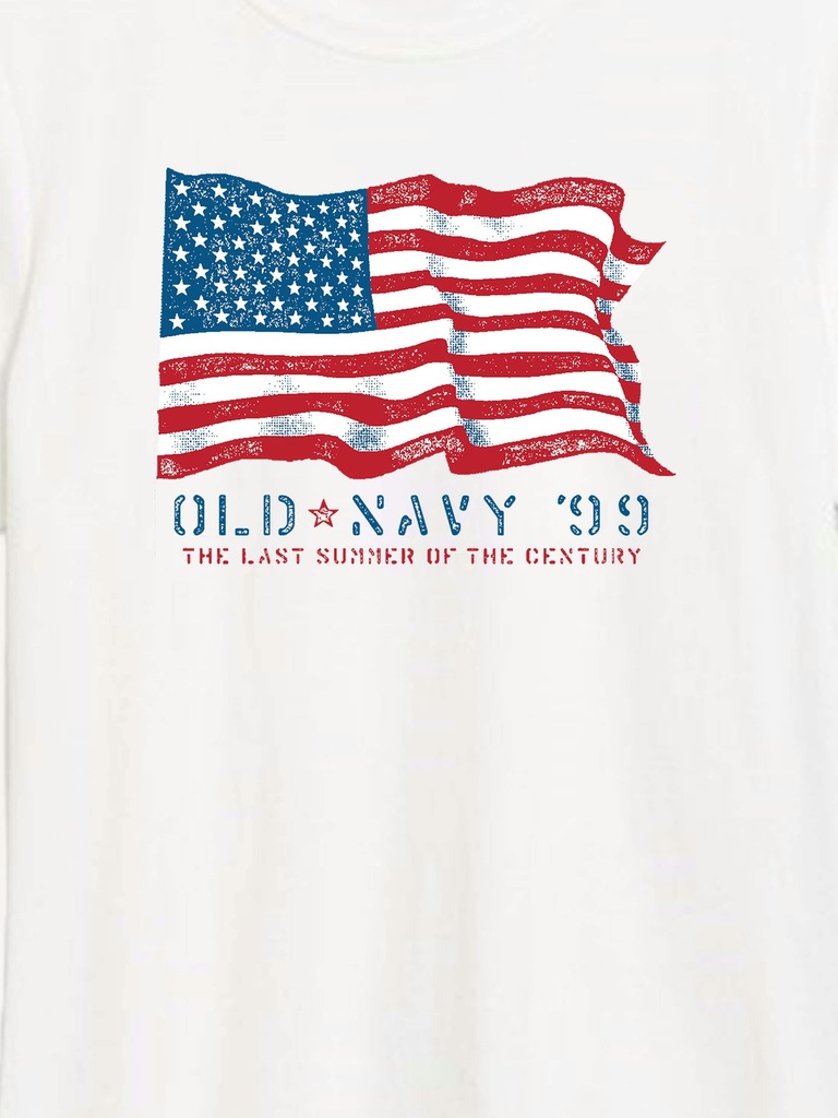Heritage 1999 Flag Graphic T-Shirt For Women