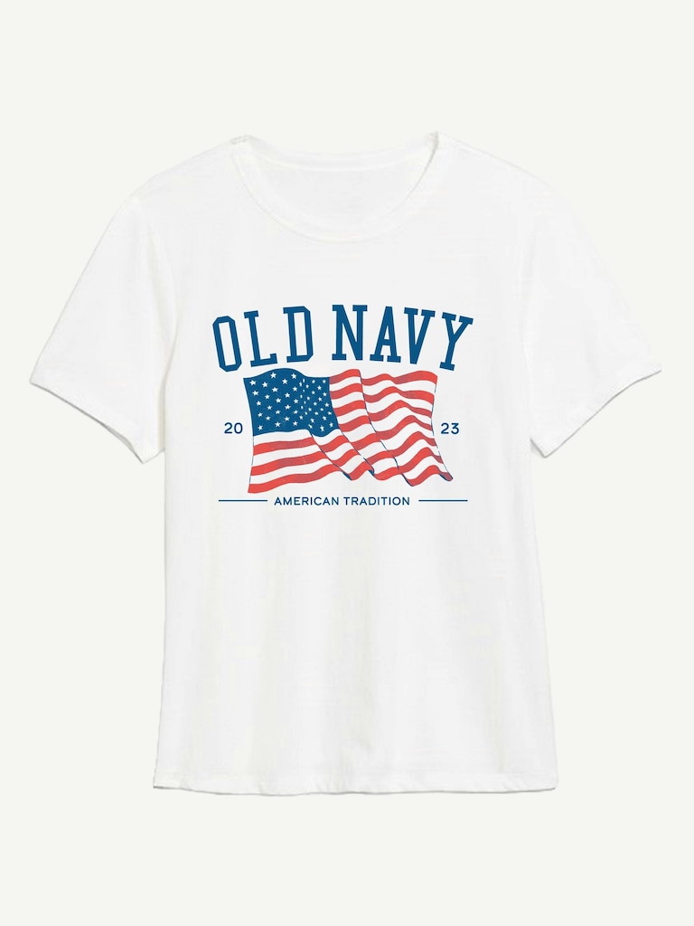Heritage 2023 Flag Graphic T-Shirt For Women