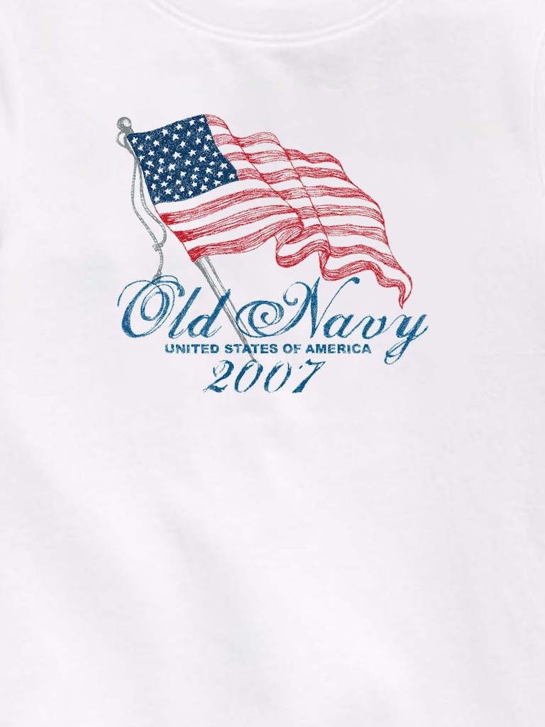 Heritage 2007 Flag Graphic T-Shirt For Toddler