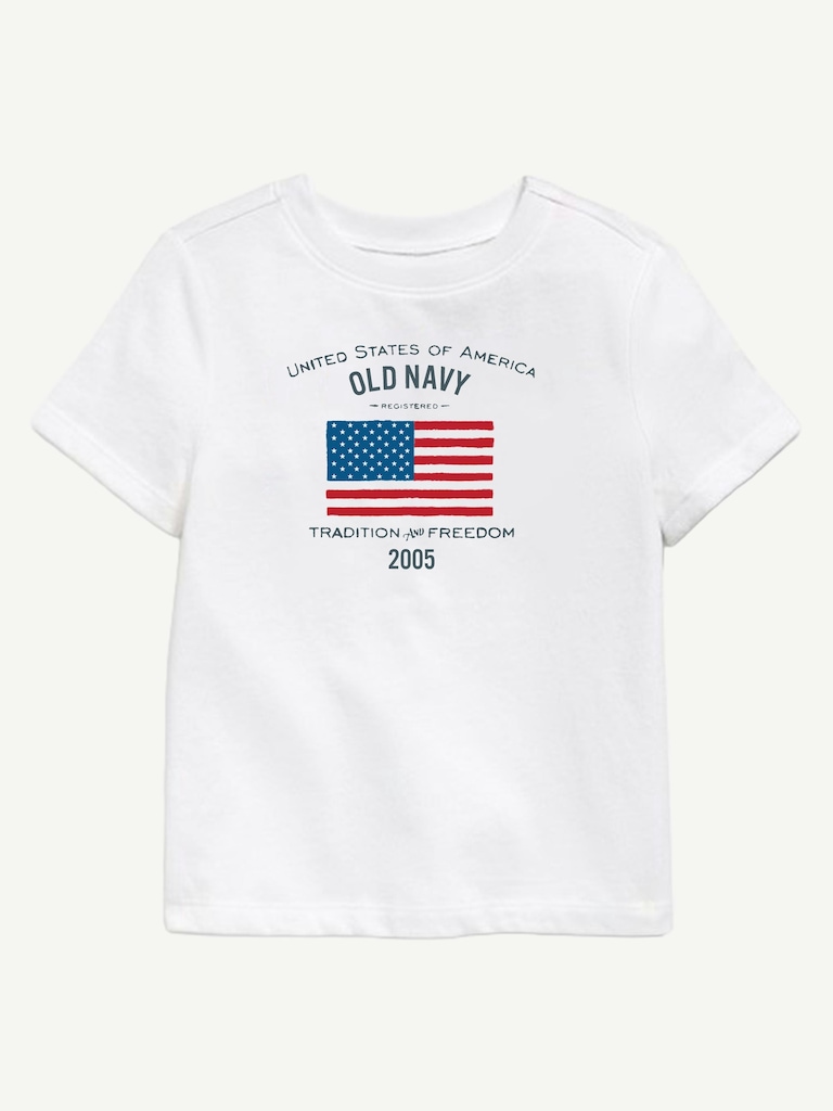 Heritage 2005 Flag Graphic T-Shirt For Toddler