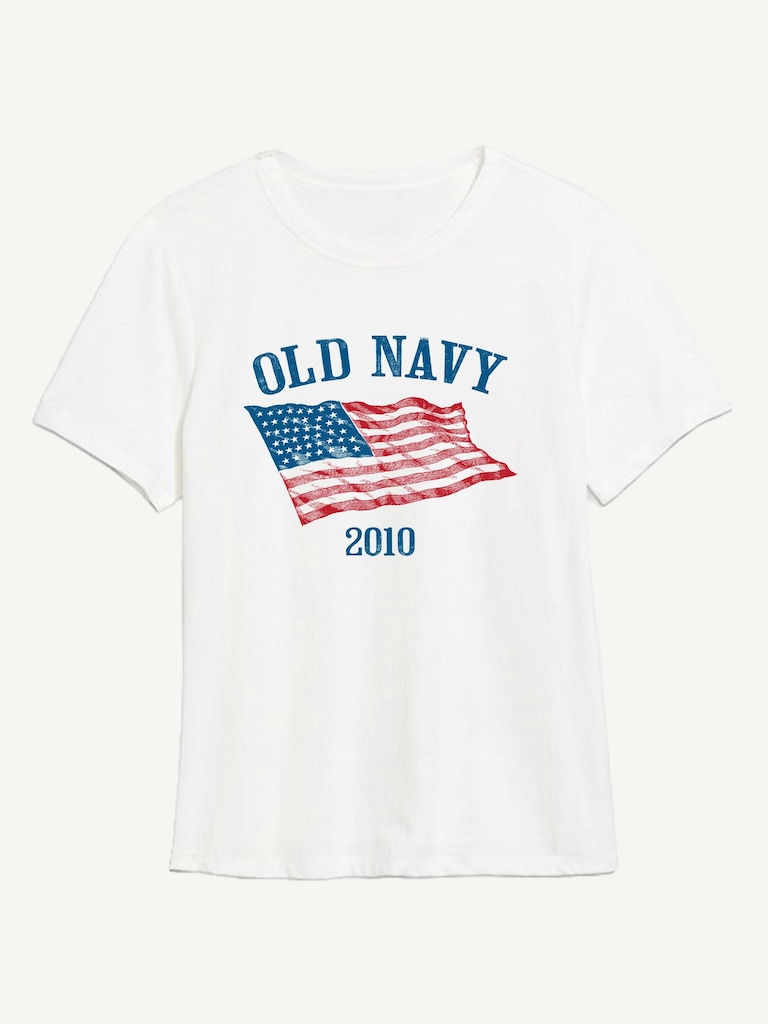 Heritage 2010 Flag Graphic T-Shirt For Women