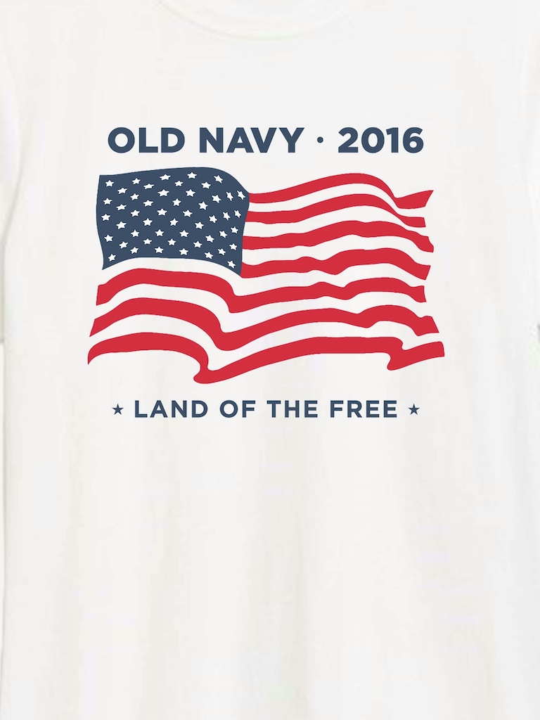 Heritage 2016 Flag Graphic T-Shirt For Women
