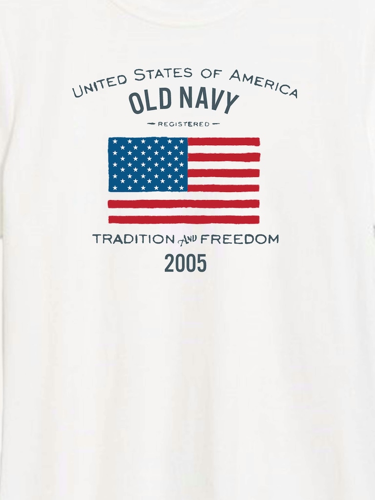 Heritage 2005 Flag Graphic T-Shirt For Women