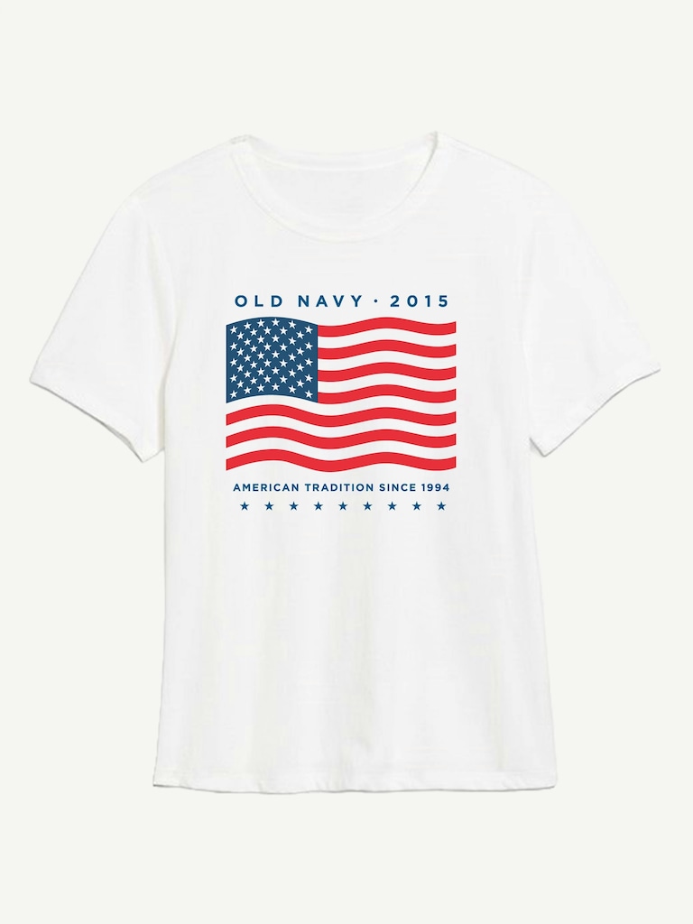 Heritage 2015 Flag Graphic T-Shirt For Women