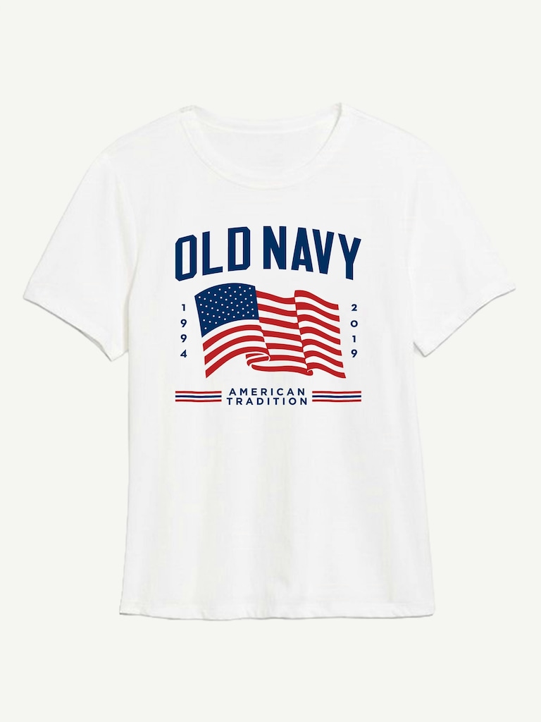 Heritage 2019 Flag Graphic T-Shirt For Women