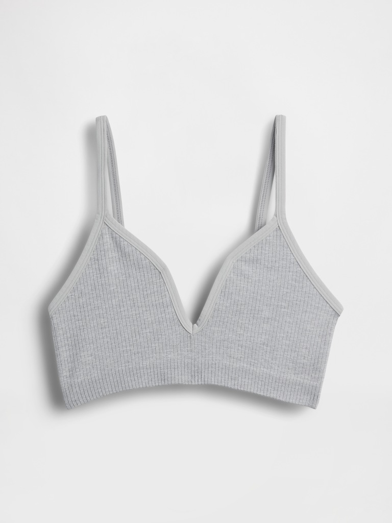 Seamless Rib Triangle Bralette
