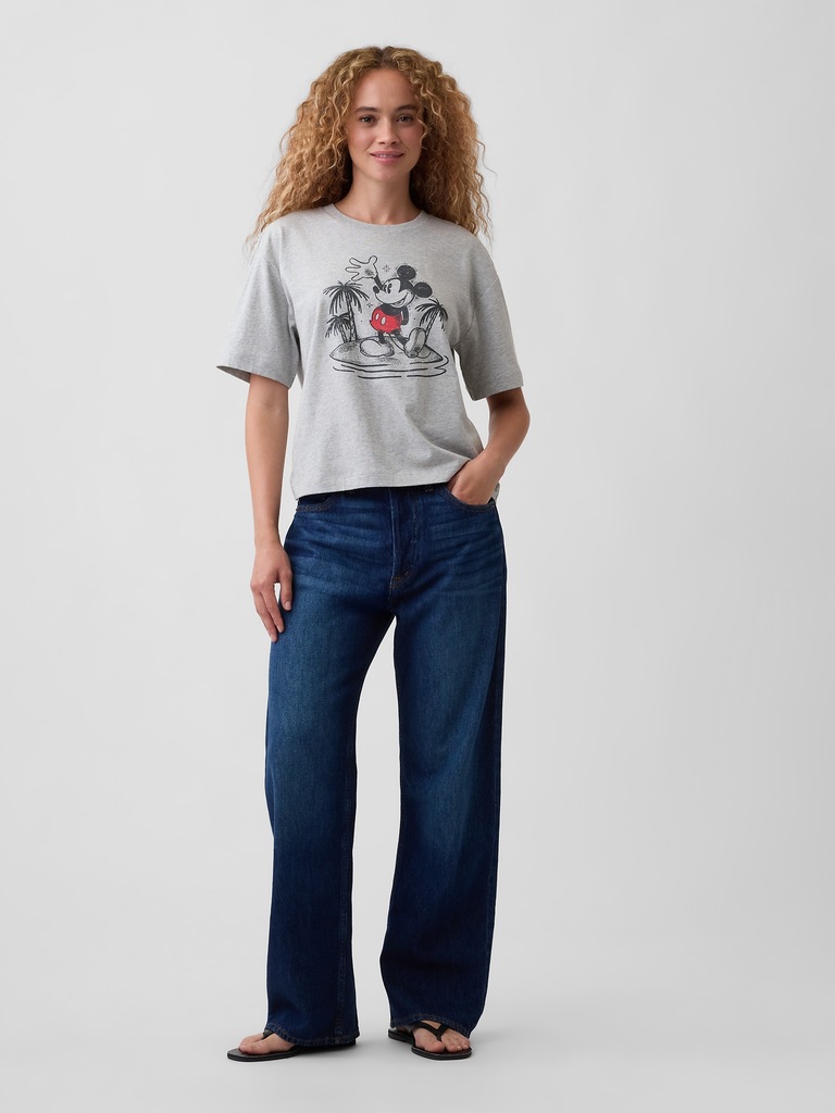 Gap × Disney Mickey Mouse Relaxed Graphic T-Shirt