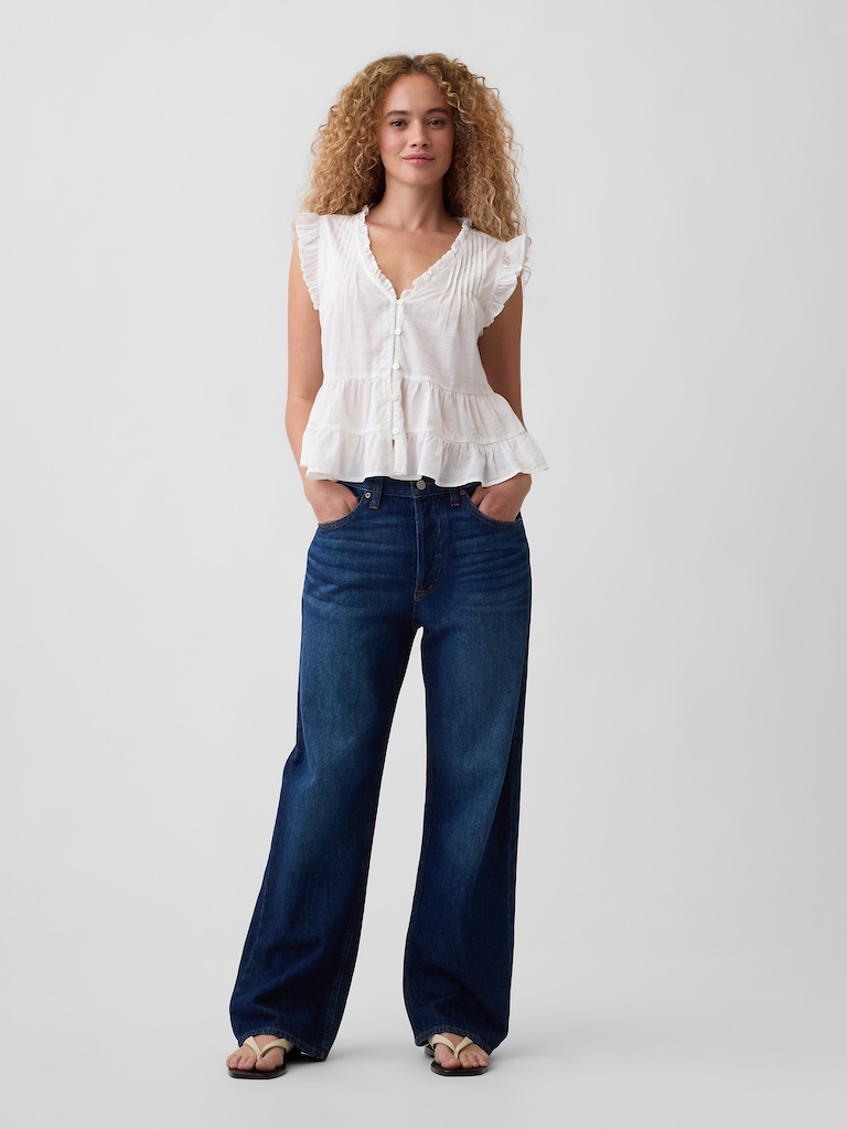 Tiered Ruffle Top