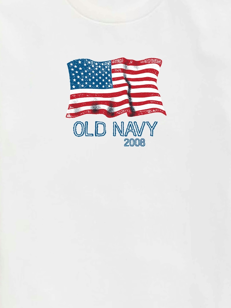 Heritage 2008 Flag Graphic T-Shirt For Kids