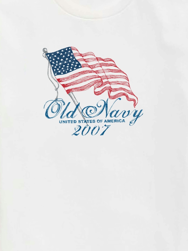 Heritage 2007 Flag Graphic T-Shirt For Kids