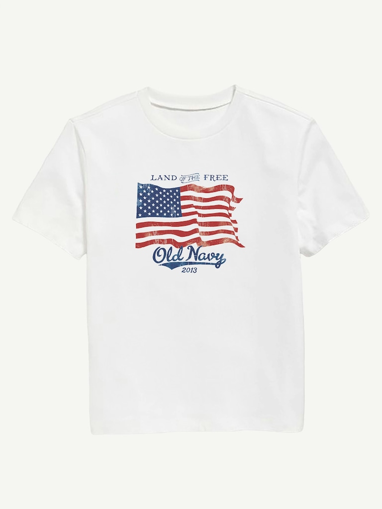 Heritage 2013 Flag Graphic T-Shirt For Kids