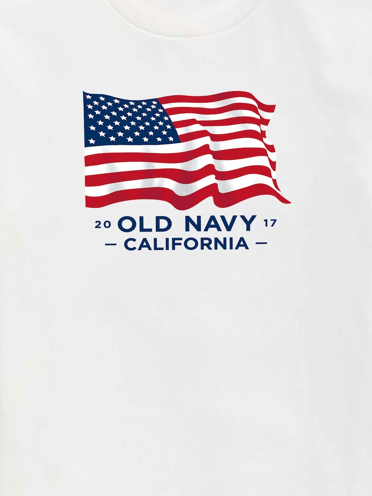 Heritage 2017 Flag Graphic T-Shirt For Kids