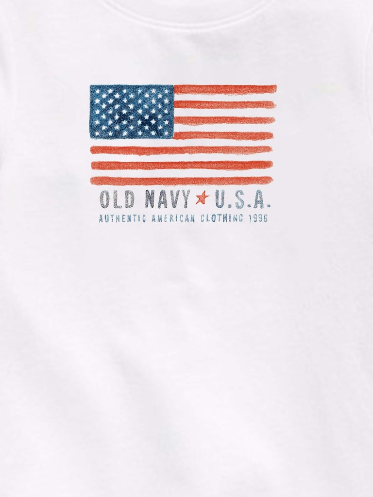 Heritage 1996 Flag Graphic T-Shirt For Toddler