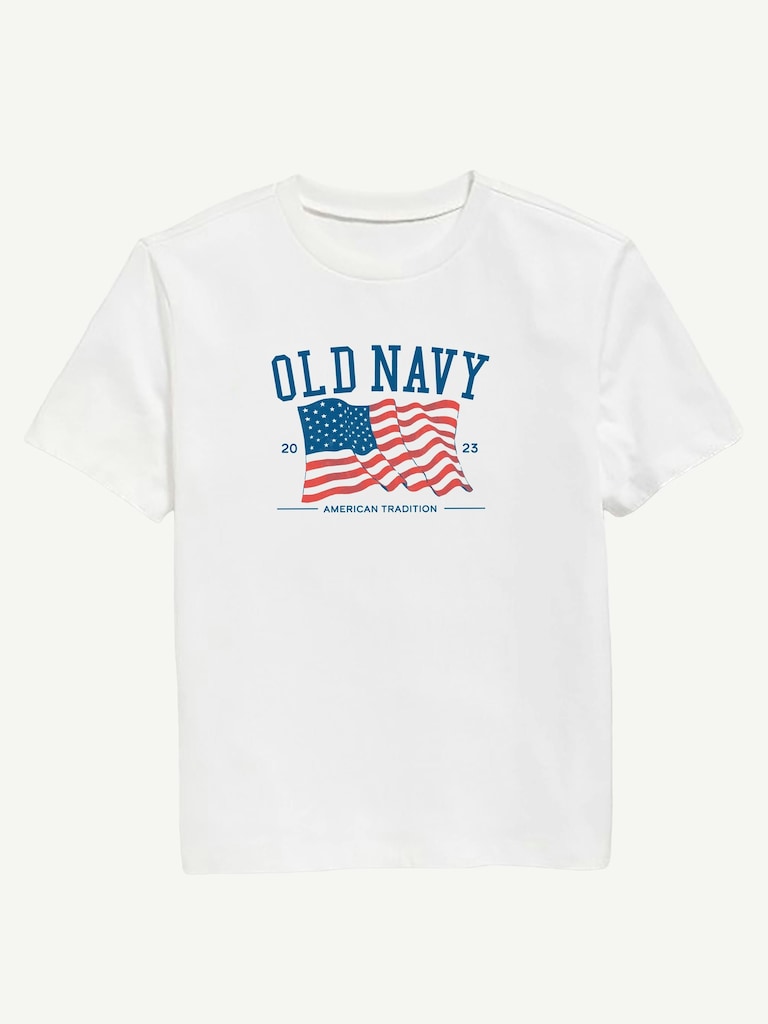 Heritage 2023 Flag Graphic T-Shirt For Kids