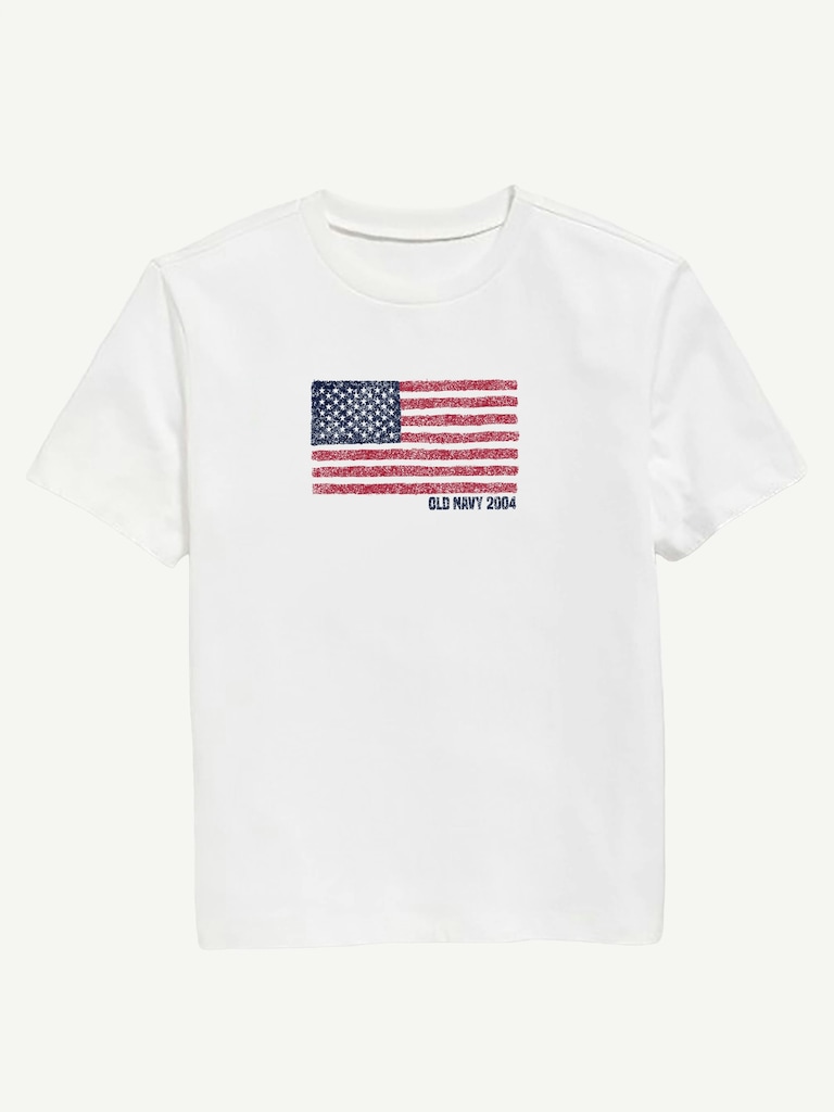 Heritage 2004 Flag Graphic T-Shirt For Kids