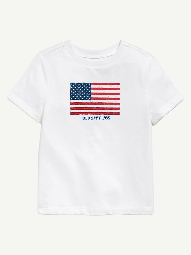Heritage 1995 Flag Graphic T-Shirt For Toddler