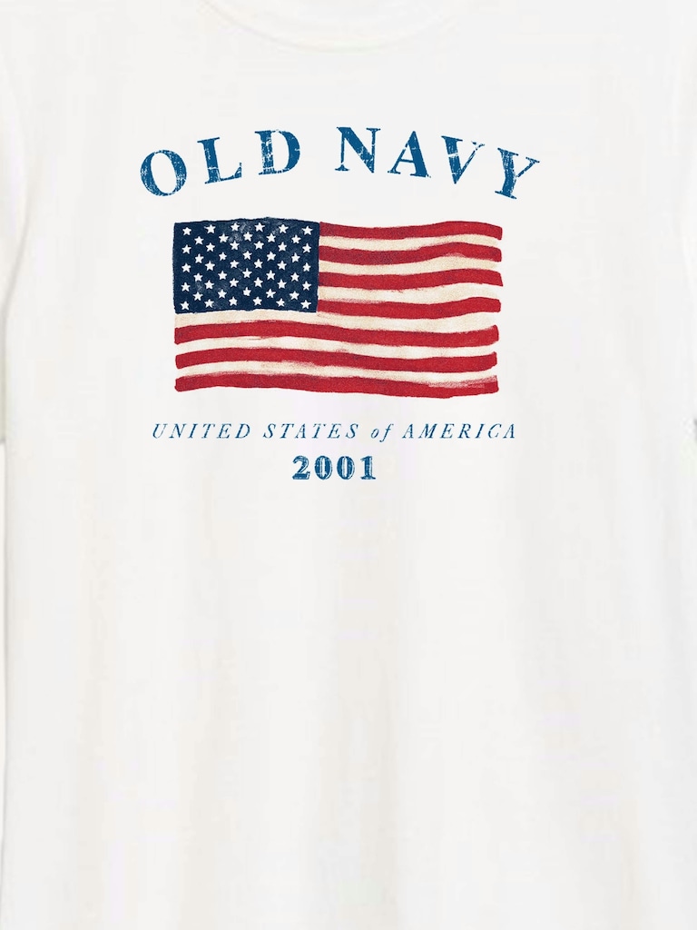 Heritage 2001 Flag Graphic T-Shirt For Women