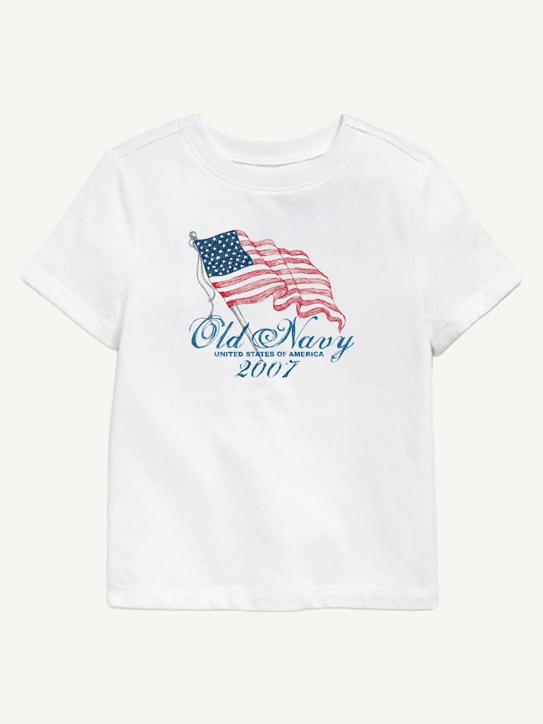 Heritage 2007 Flag Graphic T-Shirt For Toddler
