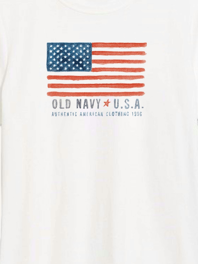 Heritage 1996 Flag Graphic T-Shirt For Women