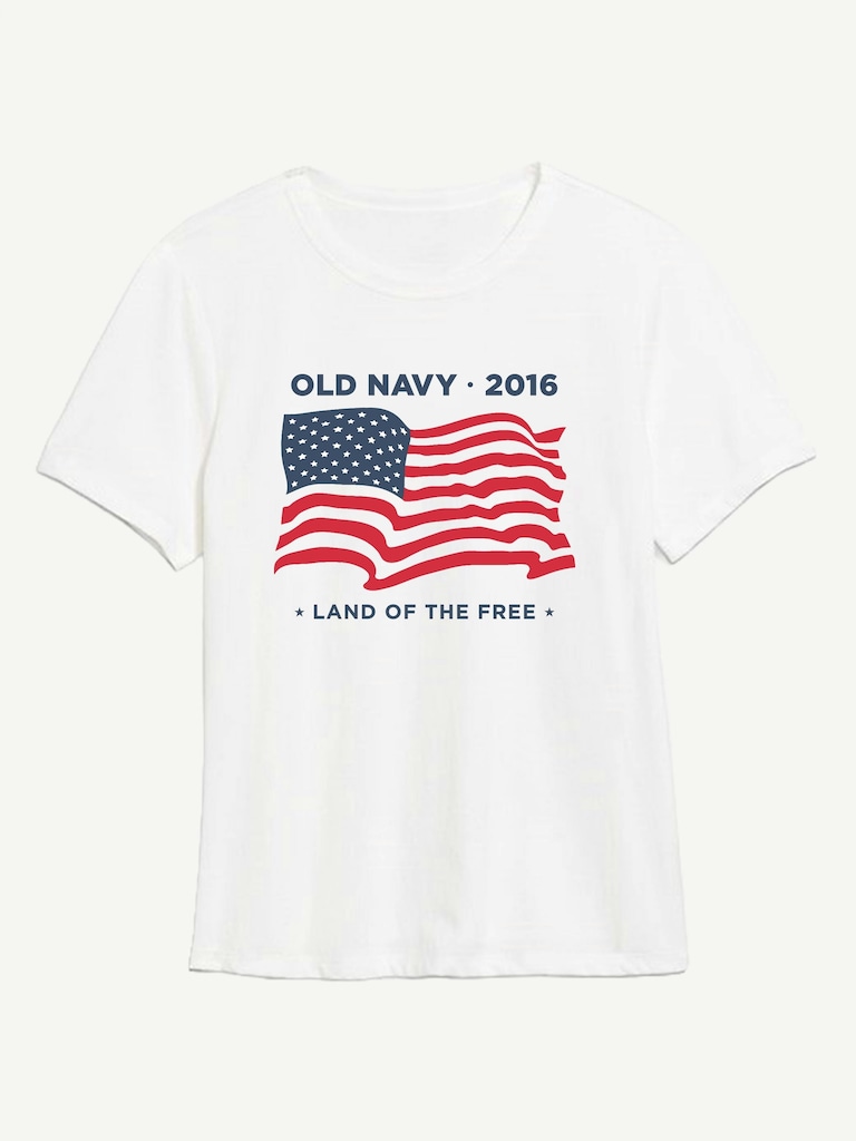 Heritage 2016 Flag Graphic T-Shirt For Women