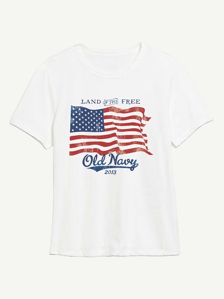 Heritage 2013 Flag Graphic T-Shirt For Women