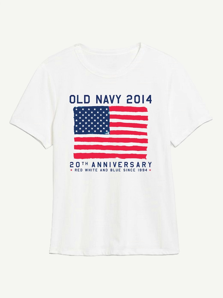 Heritage 2014 Flag Graphic T-Shirt For Women