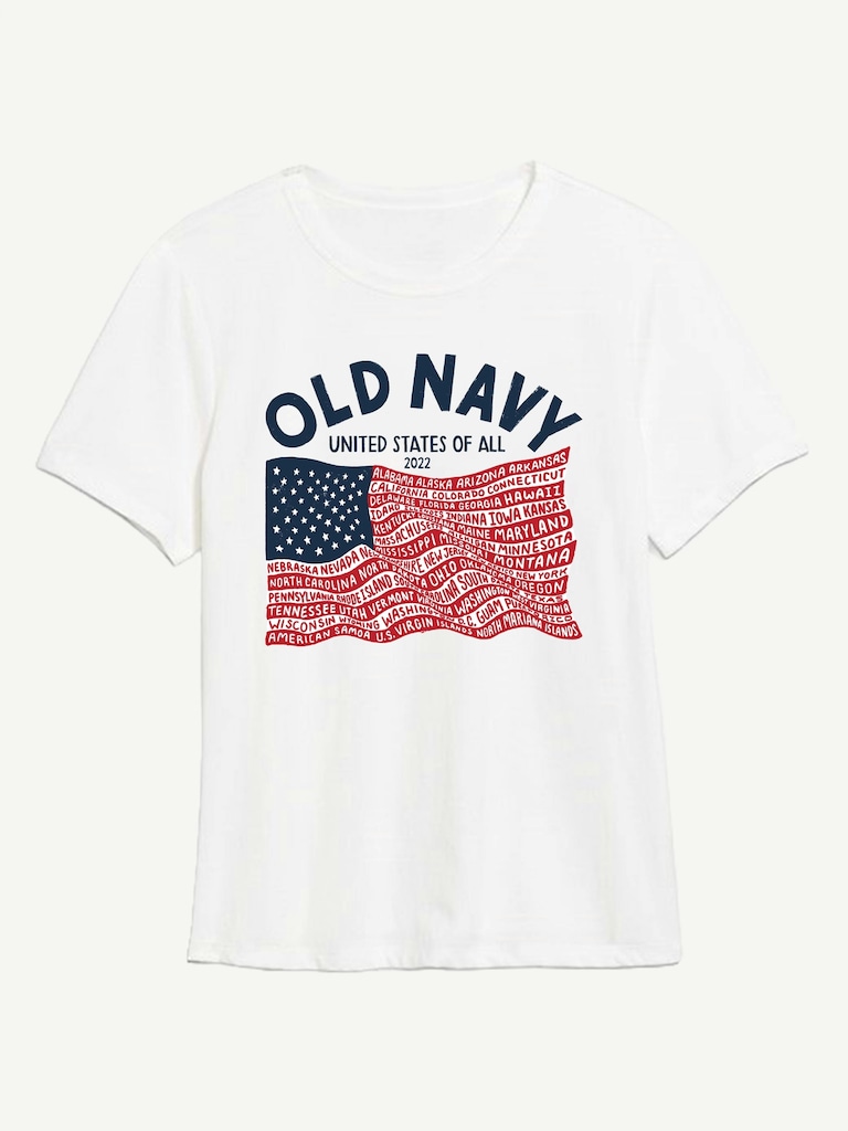 Heritage 2022 Flag Graphic T-Shirt For Women