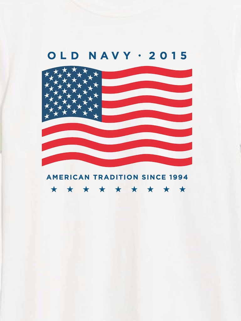 Heritage 2015 Flag Graphic T-Shirt For Women