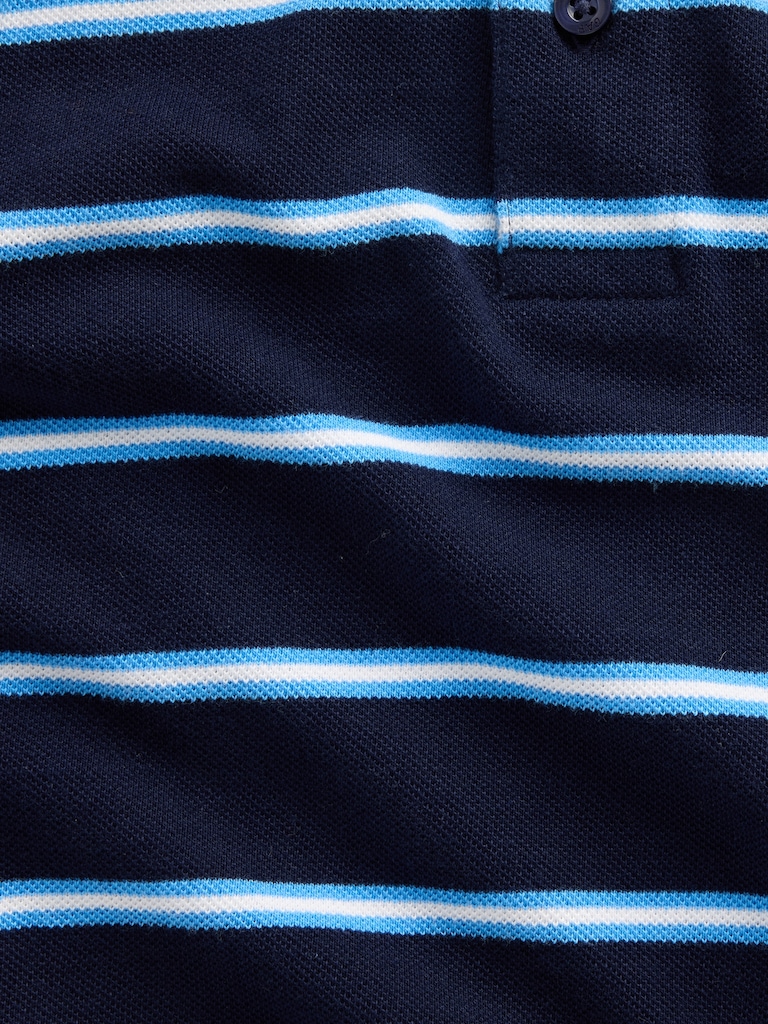 Kids Relaxed Pique Polo Shirt