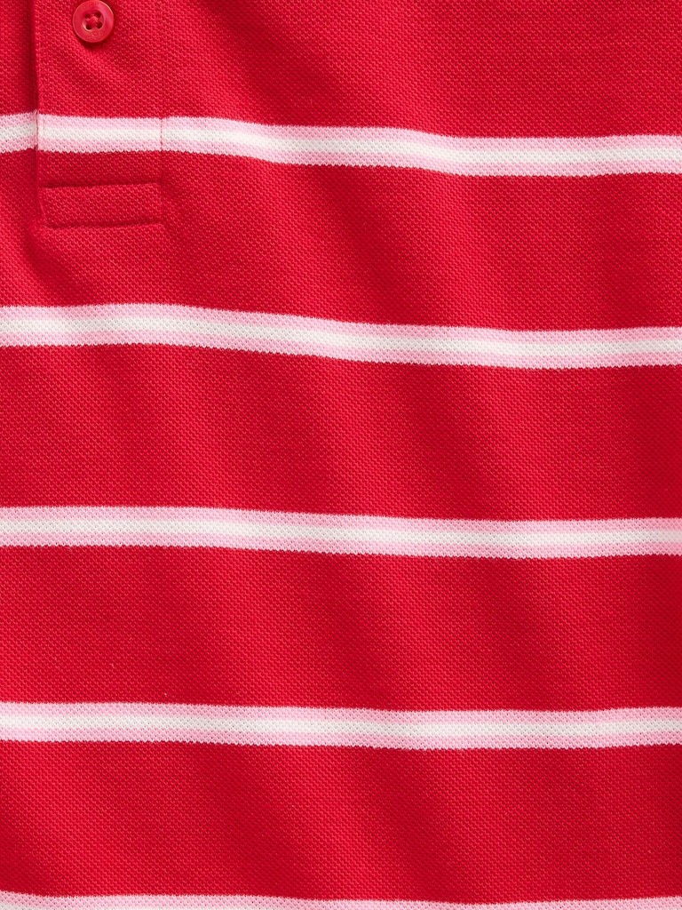 Kids Relaxed Pique Polo Shirt