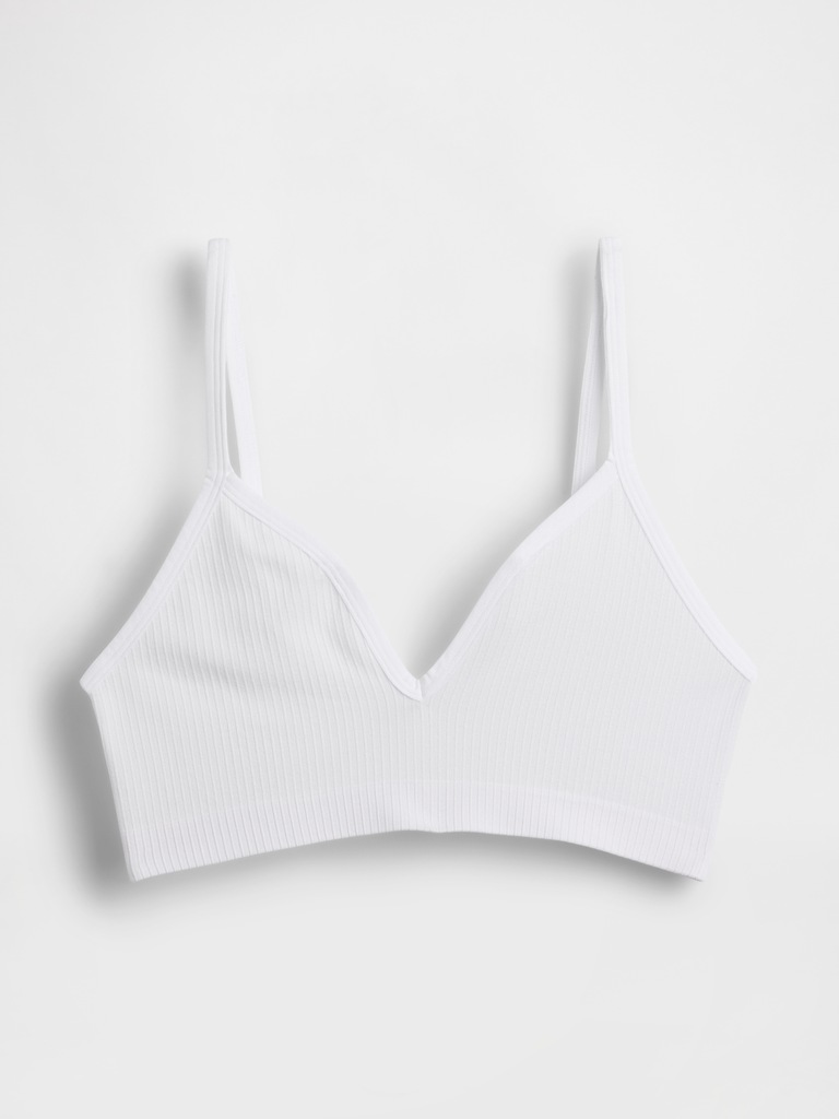 Seamless Rib Triangle Bralette