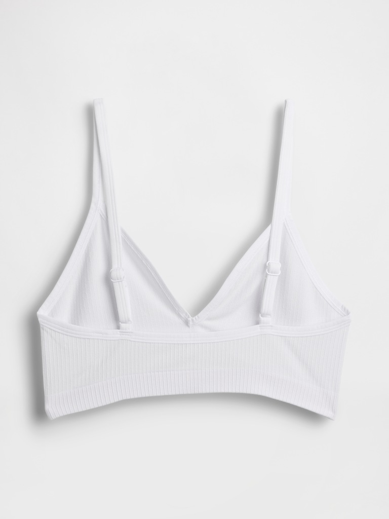 Seamless Rib Triangle Bralette