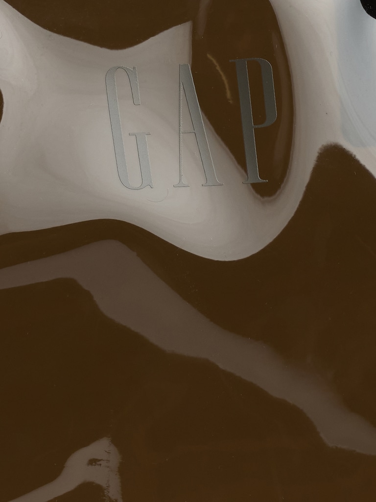 Mini fourre-tout transparent à logo Gap