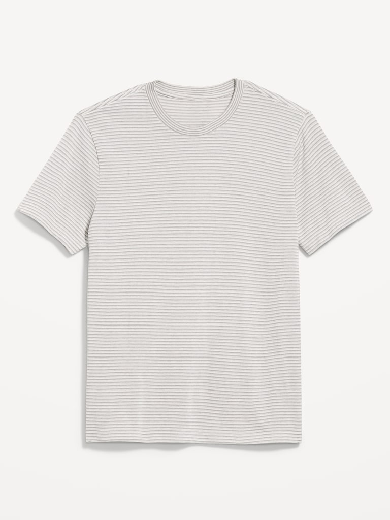 Crew-Neck Striped T-Shirt
