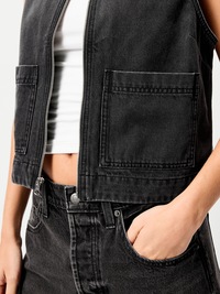 Zip-Front Utility Vest