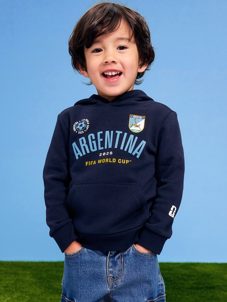 FIFA World Cup 26™ Argentina Oversized Pullover Hoodie for Toddler Boys