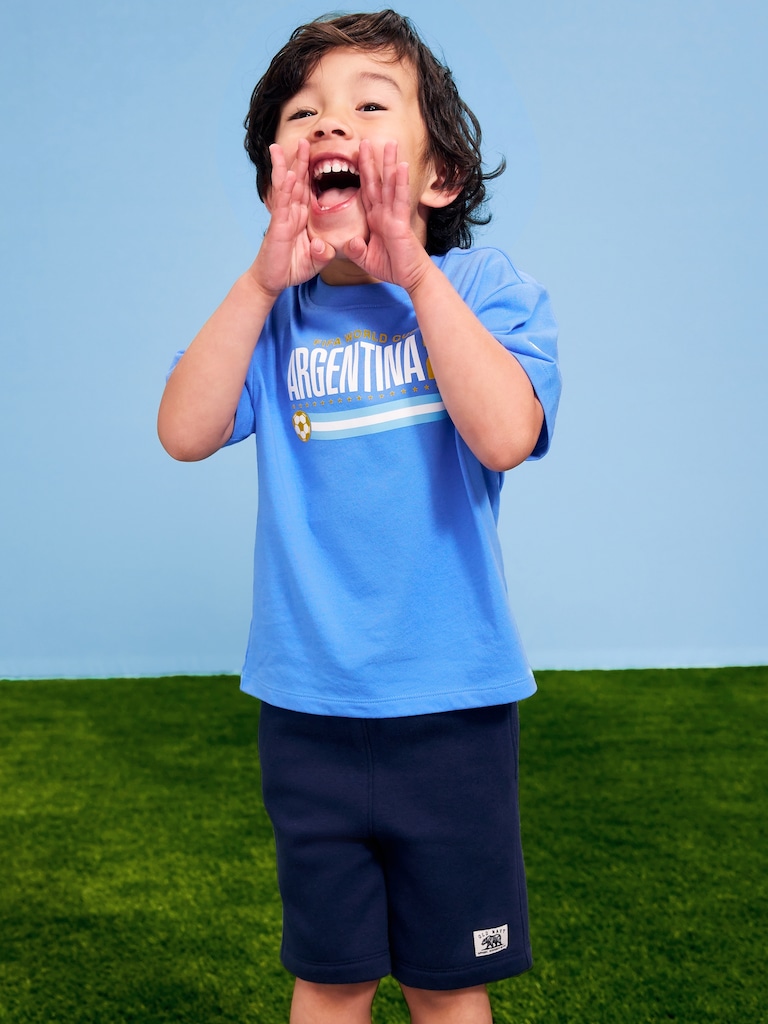 FIFA World Cup 26™ Argentina Oversized Unisex Graphic T-Shirt for Toddler