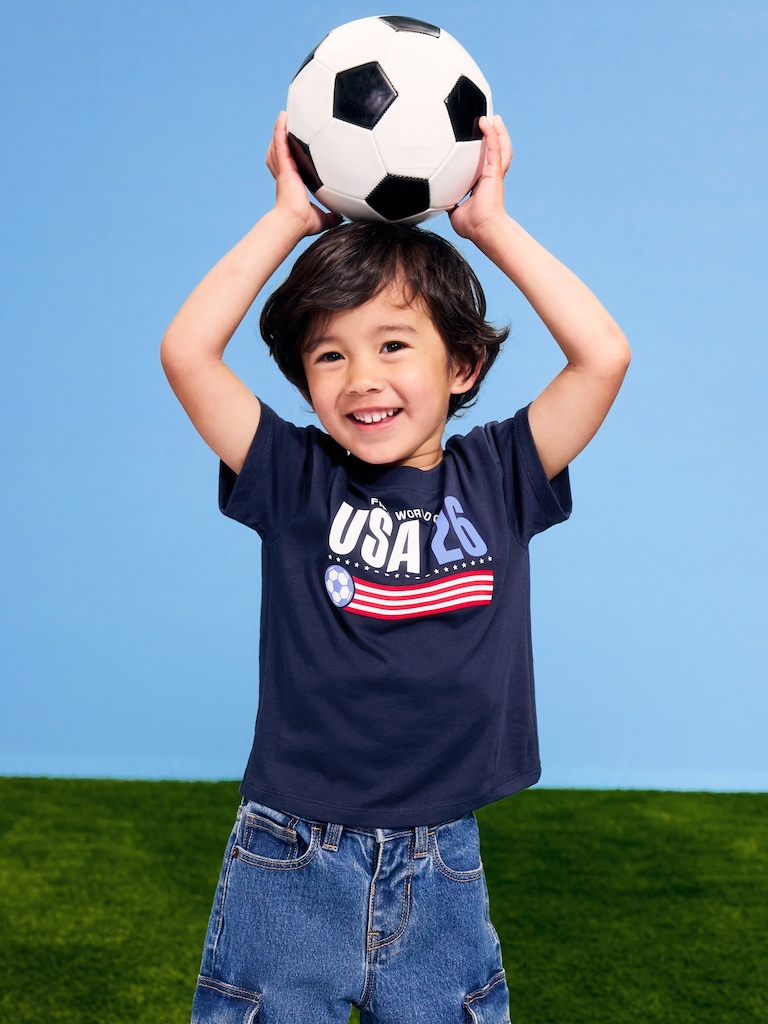 FIFA World Cup 26™ USA Oversized Unisex Graphic T-Shirt for Toddler
