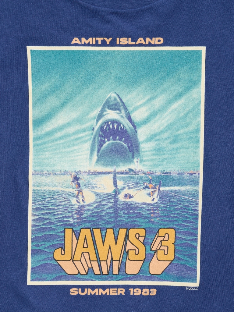 Jaws™ Gender-Neutral Graphic T-Shirt for Kids